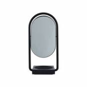Miroir à poser Angui / Marbre - L 17,2 x H 35 cm - AYTM noir en métal
