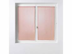 Paire de rideaux voile 60 x 120 cm sandras rose