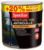 Peinture fer Syntilor Ultra Protect gris ardoise 1 5L + 20% gratuit