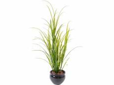 Plante artificielle haute gamme spécial extérieur / herbe artificielle - dim : 100 x 45 cm -pegane-