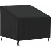 Prolenta Premium - Maison du'Monde - Housse de chaise de jardin noir 90x90x50/75 cm