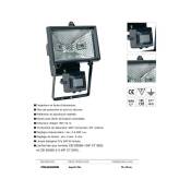 Sanitaire Service - kit PROJ500WRIR projecteur detecteur 180°/12m 500W R7s