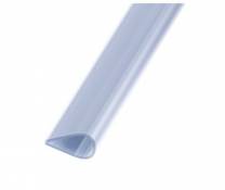 Serre feuillet PVC transparent 15 mm 2 m