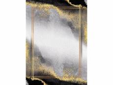 "tapis gold, white dimensions - 120x180" TPS_GOLD_WHITE_120