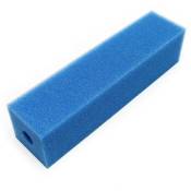 Cartouche de mousse de filtration 9,5x9,5x50cm bleue