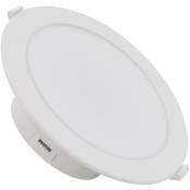 Downlight LED 25W Rond Bain IP44 Coupe Ø 145mm Blanc