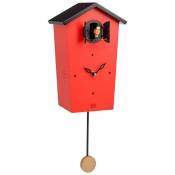 Horloge Birdhouse Chants d'oiseaux Kookoo Rouge ( Edition
