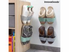 Innovagoods meuble à chaussures modulaire adhésif shohold. Lot de 4 unités