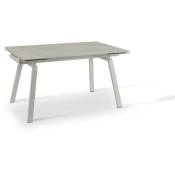 Iperbriko - Table extensible avec plateau en pierre
