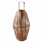 Lanterne en bambou 47 cm. Naturel. Marque : . Réf. : DBO2630 - Naturel - Aubry Gaspard