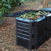 Nature - Bac � compost Noir 1200 l