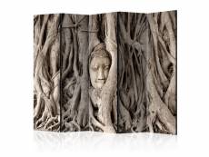 Paris prix - paravent 5 volets "buddha's tree" 172x225cm