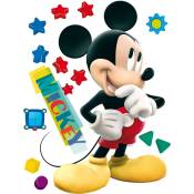 Sticker mural Mickey Mouse - 65 x 85 cm de Disney jaune,