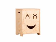 Table de chevet en bois pour enfant, style scandinave