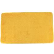 Tendance - tapis microfibre doux dessous latex 45X75 cm - jaune