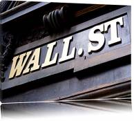 Wall Street à New York Format: toile 80x60auf, XXL