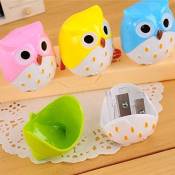 Yeah67886 Creative Lovely Owl double trou Taille-crayon