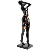 Amadeus - Statue femme Anjali hauteur 40 cm - Noir