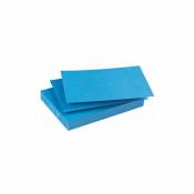 Clairefontaine - Paquet de 100 couvertures grain de cuir 270 g bleu - Bleu