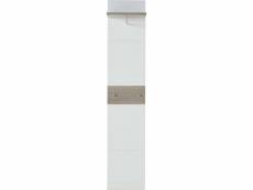 Germania panneau de porte-manteau 39x29,9x19,46 cm chêne-nelson blanc 426457