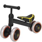 Hofuton Vélo Draisienne Tricycle sans Pédales Trotteur Pour Enfants 10 Mois-3 Ans Pour Bébés, Charge Max 20Kg, 50x18x38cm, Rouge