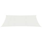 Inlife - Voile d'ombrage 160 g/m² Blanc 2,5x4 m pehd
