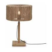 Lampe à poser en bambou naturel avec abat-jour naturel 30x37 cm Iguazu - Good & Mojo