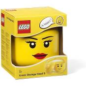 LEGO 40311725 Tête de rangement empilable Légo Fille