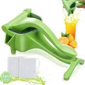 Maerex - Ménage bricolage manuel presse-fruits presse à main extracteur de presse-citron orange Vert