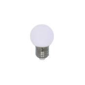 Mini lampe sphérique deco 0,9W E27 blanc - 986037