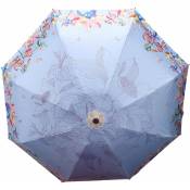 Mini Parapluie de Poche Mer de Fleurs Parasol Pliant