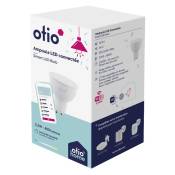 Otio - Ampoule connectée wifi led GU10 5.5W Blanc