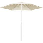 Oviala - Toile pour parasol droit 3m écru - Ecru