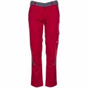 Pantalon femmes Highline rouge/ardoise/noir Taille 50 - rot