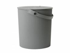 Seau omnioutil bucket l - 33 x 31 x 34 cm - gris