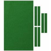 Table de billard de qualité Table de billard en feutre pour table de billard standard 22,9 cm, vert