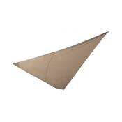 Voile D'ombrage Triangulaire Taupe - 1 Housse + 3 Cordes
