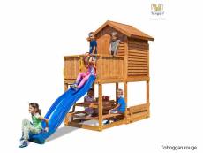 Aire de jeux my house free time beach rouge - fungoo