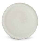 Assiette plate 22cm blanc - Lot de 4