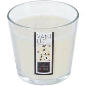 Atmosphera - Bougie en pot parfumée 500G Blanc vanille