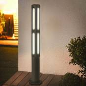 Lampe de jardin extérieur sur pied borne lumineuse Aluminium 85cm 230V