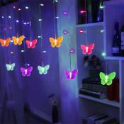 LED Papillon Fée Guirlande Lumineuse USB Minuterie