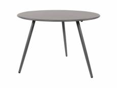 Lesli living table d'appoint rafael 60x41 cm gris