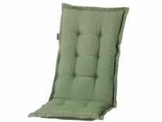Madison coussin de chaise à dossier haut panama 123x50 cm vert sauge 429024