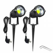 Onerbuy Bright Outdoor LED Éclairage paysager 5W COB