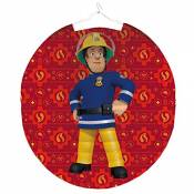Sam le Pompier Lampion Ronde 25 cm | Enfants Lanterne | Décoration Fête