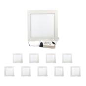 Silumen - Downlight Dalle led 18W Extra Plate Carrée