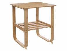 Table basse hoca petit modèle en bambou - five