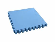 Vidaxl tapis de sol 6 pcs 2,16 ㎡ eva mousse bleu