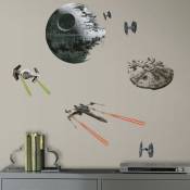 20 Stickers Vaisseaux Empire et Rebel Star Wars